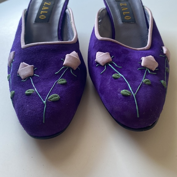 ZALO Embroidered heels - Picture 3 of 12